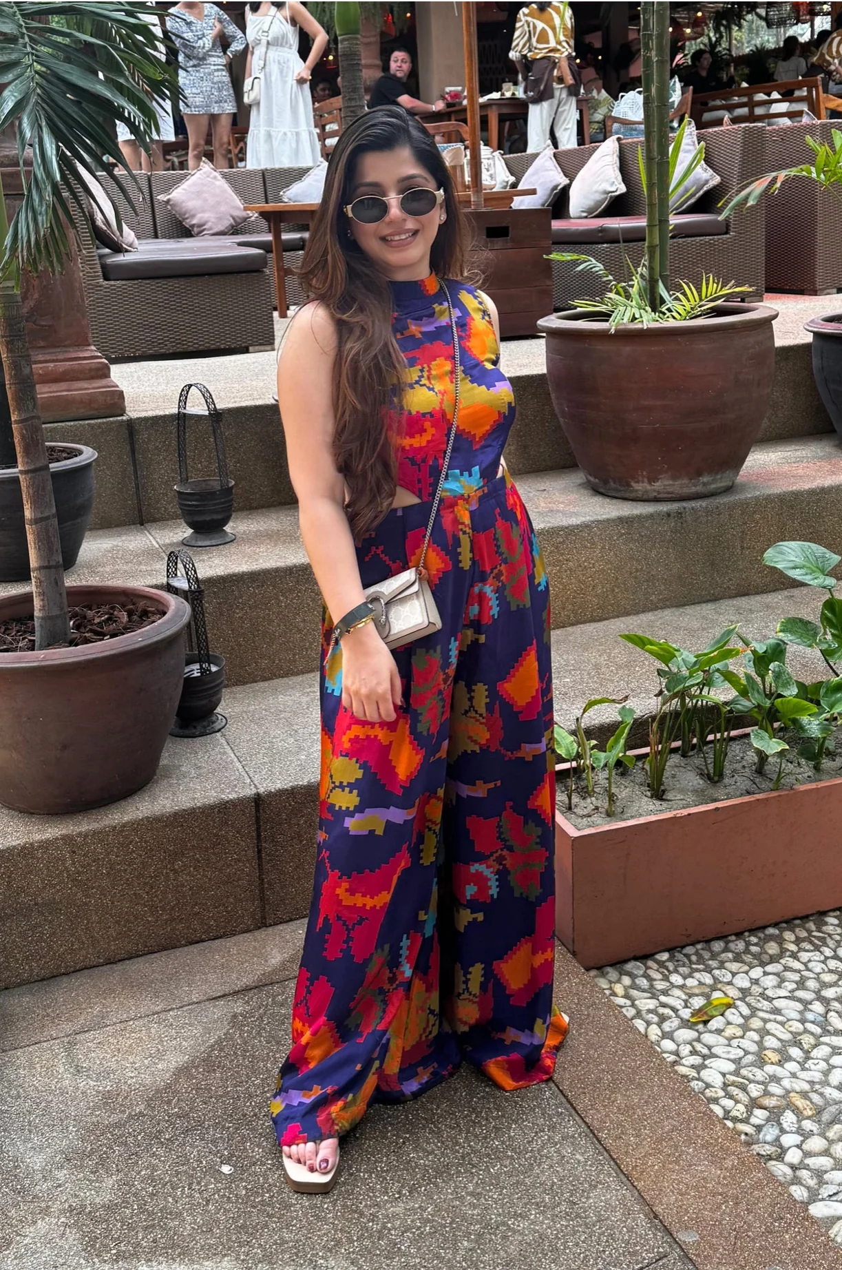 Elegant Jute Cotton Heart Embroidered Suit Set with Noodle Straps and Dupatta