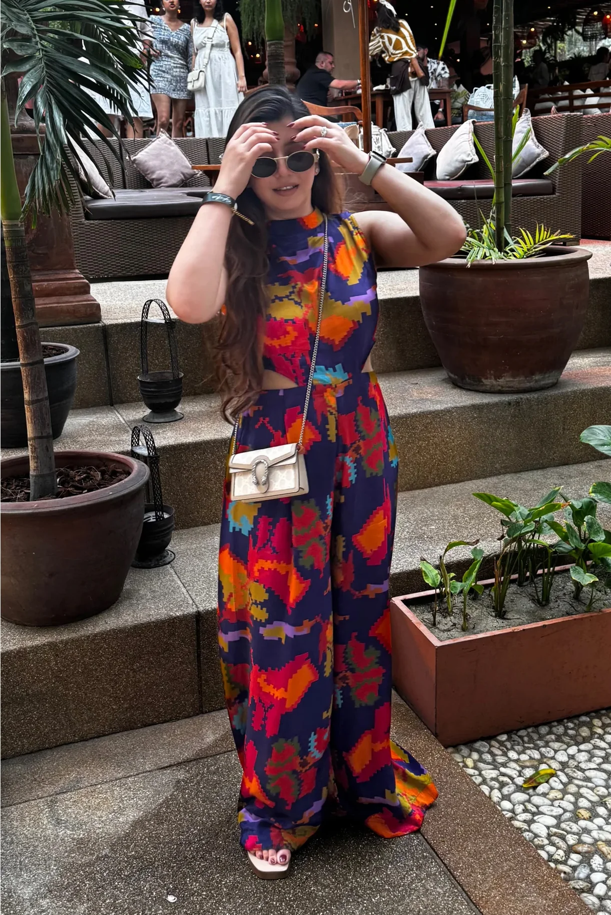 Elegant Jute Cotton Heart Embroidered Suit Set with Noodle Straps and Dupatta - Image 2